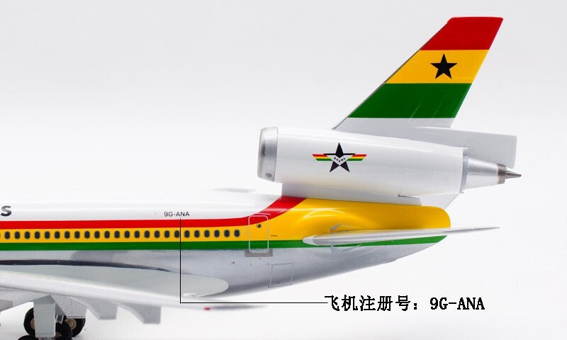 1:200 InFlight GHANA AIRWAYS McDonnell Douglas DC-10-30 Airplane Diecast Model
