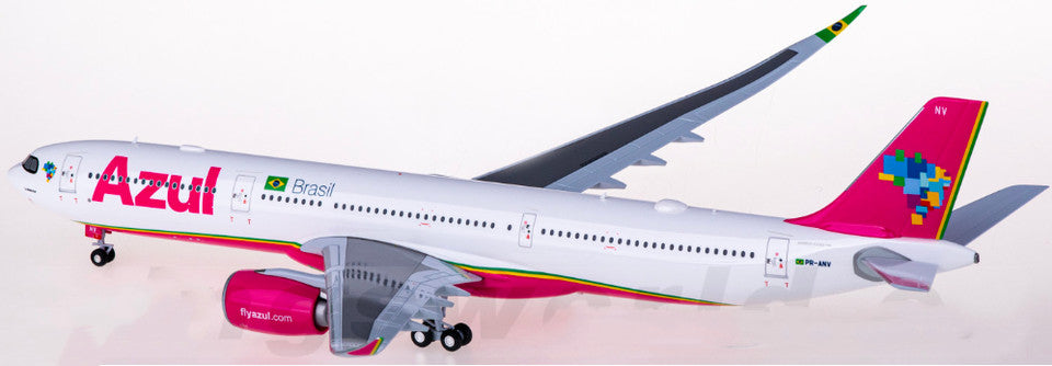 1:200 32CM Herpa Azul AIRBUS A330-900neo Passenger Airplane ABS Plastic Model