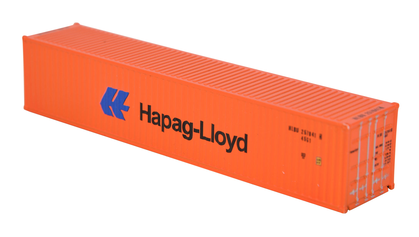 1:87 HAPAG-LLOYD 40GP Metal Shipping Container Model Toy Home Office Decor Gift