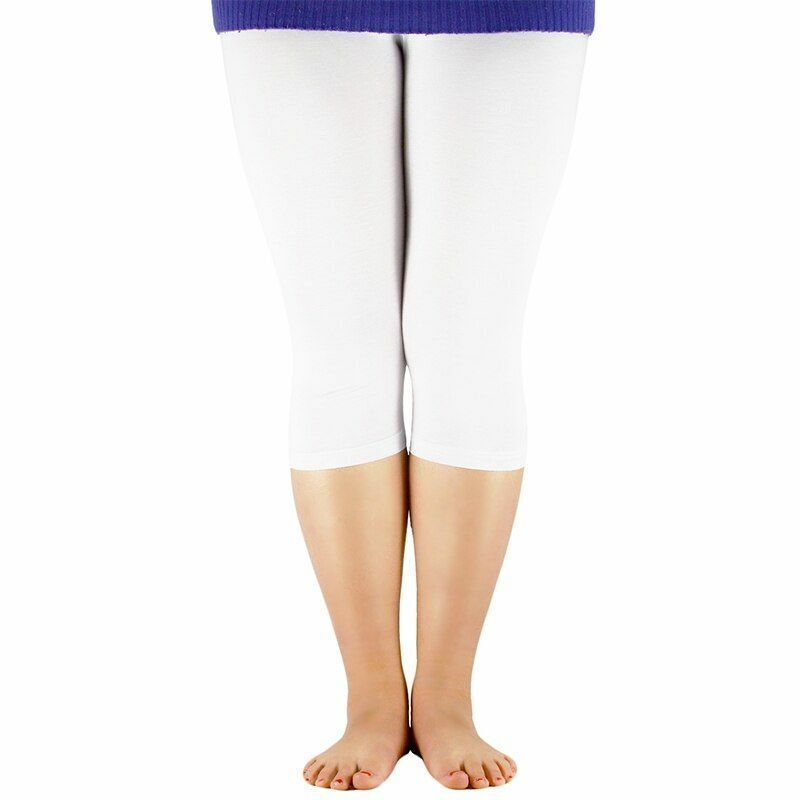 Women Leggings Plus Size Elastic Waist Casual Bamboo Fiber Stretch Pants Workout