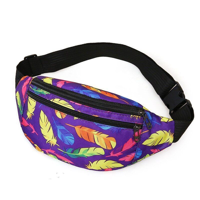 Holographic Waist Bag Sport Running Fanny Pack Crossbody Bag Fashionable Purse