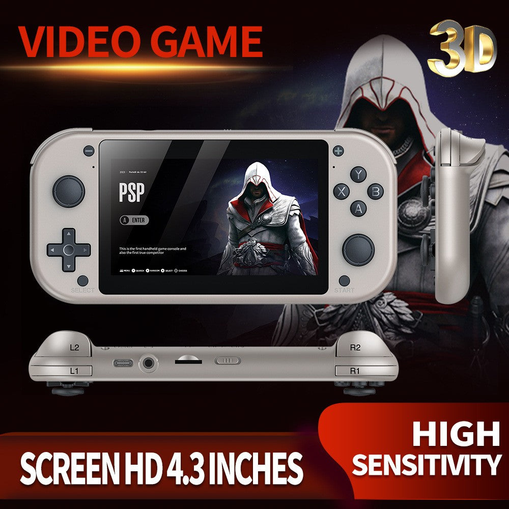 M17 Handheld Game Player Emuelec System 4.3 Inch LCD Screen Video Gaming Console