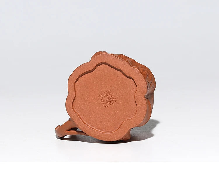 Chinese Yixing Purple Clay Tea Cup Coffee Cup Belt Handle Personal Tea Cup