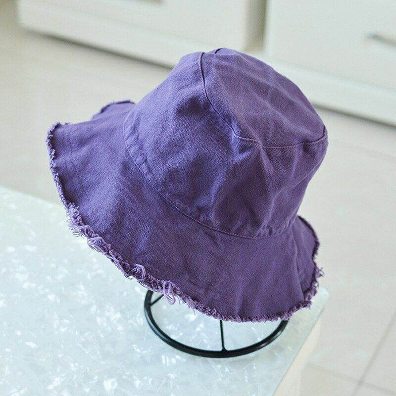 Bucket Hats Fishing Outdoor Panama Hip Hop Caps Unisex Summer Fisherman Cotton