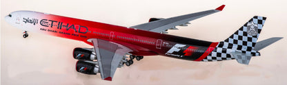 1:200 SQ Wings Etihad Airways Airbus A340-600 Passenger Diecast Airplane Model
