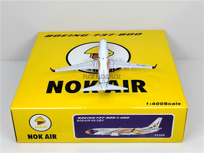 PandaModel Nok Air for Boeing 737-800 HS-DBY 1:400 Aircraft Pre-built Model