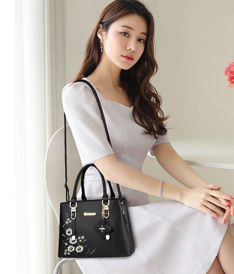 Handbag Women Fashion Leather Crossbody Purses Shoulder Messenger Satchel Bag