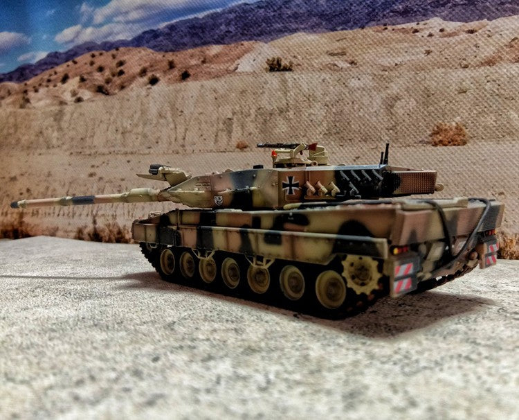 1:72 Panzerkampf leopard 2A6 German Main Battle Tanks Plastic Diecast Model