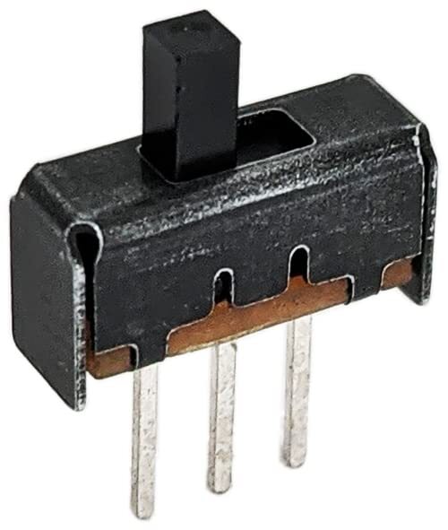 30 Pack Slide Switch Mini SPDT -Fits on Breadboard (0.1" Lead Spacing)