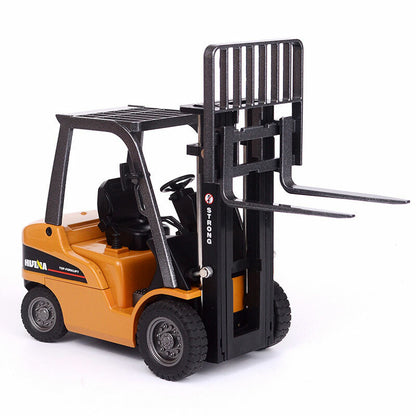1:20 Forklift Truck Construction Equipment Model Diecast Toys for Boys Kids Gift
