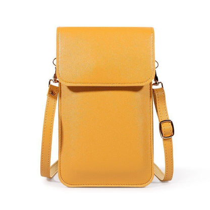 Leather Wallet Crossbody Fashion Touch Screen Phone Bags Handbag Messenger Bags