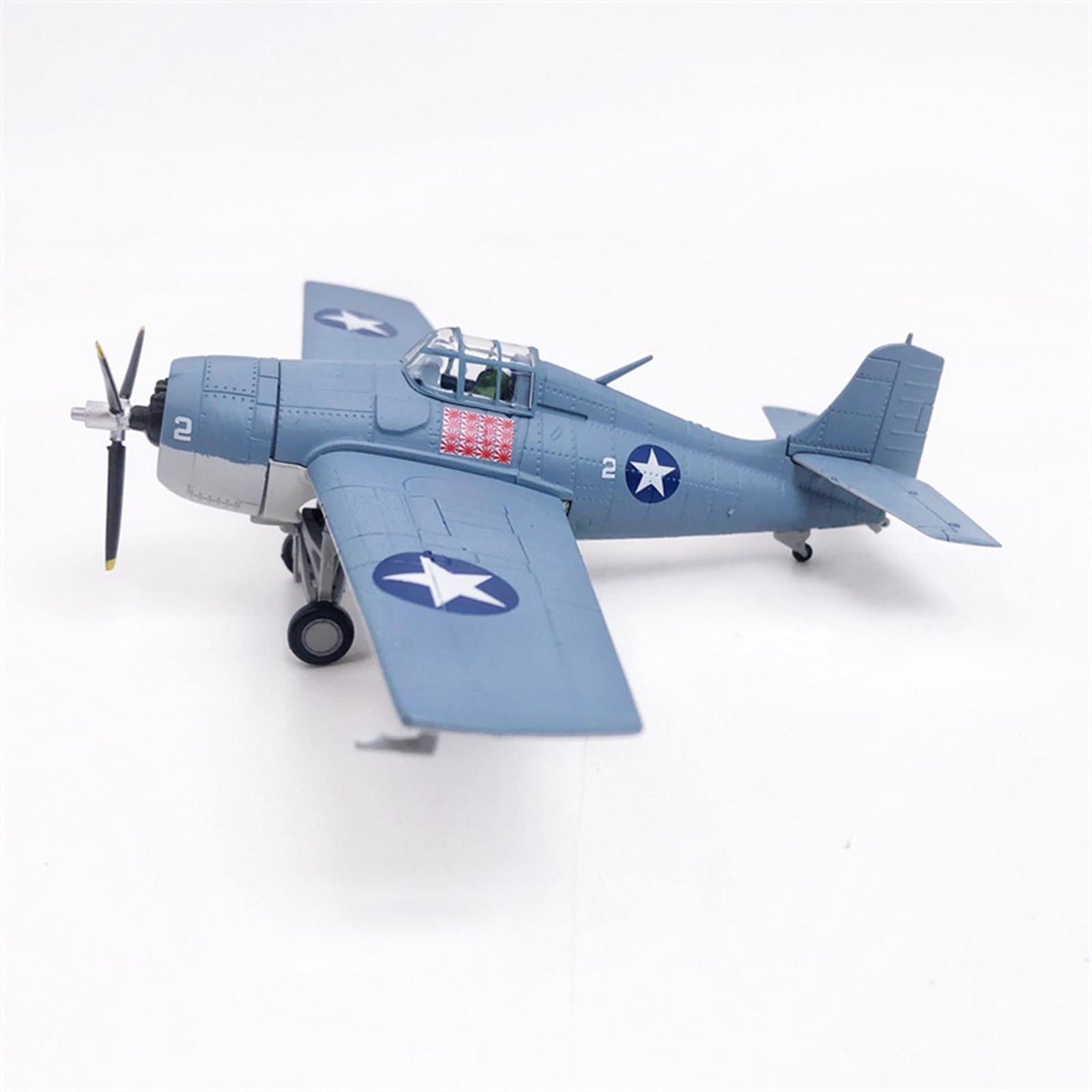 1:72 Scale Alloy US Plane Model Display Stand Table Household Decor