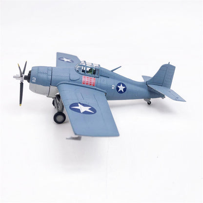 1:72 Scale Alloy US Plane Model Display Stand Table Household Decor