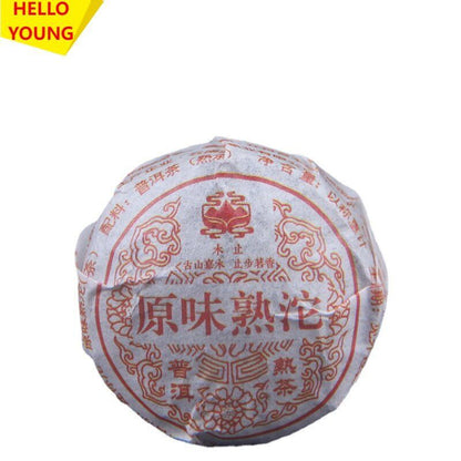 500g Yunnan Menghai Pu-erh Tea Ripe Tea Mini Small Tuo Original Mellow Tea