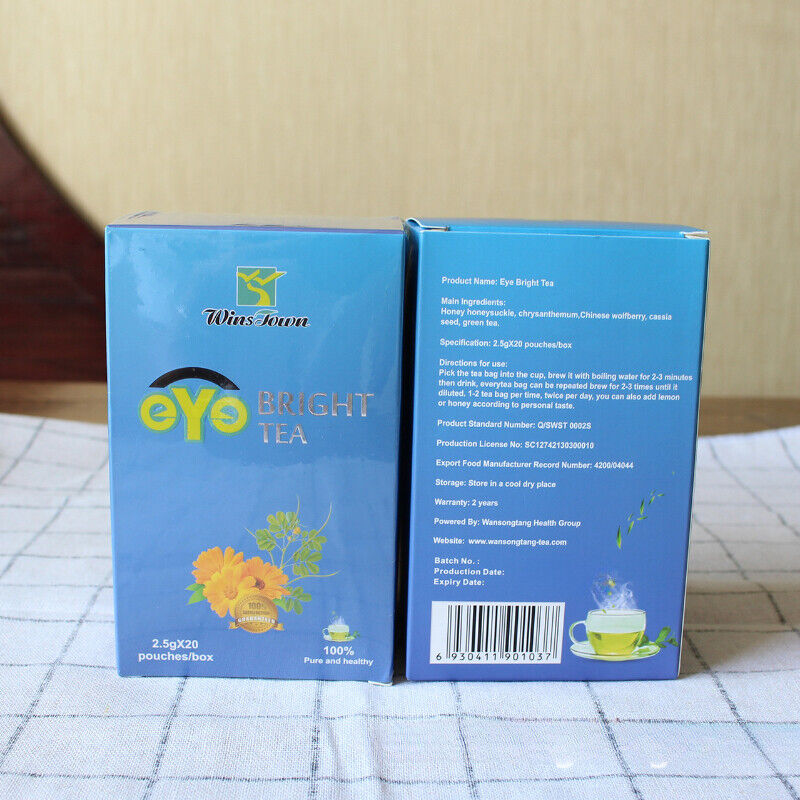 Myopia Tea Improves Vision Contains Vision Relief Protects Eyes Healthy Tea