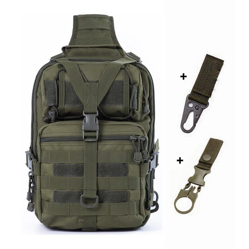 Tactical Shoulder Bag Men Trekking Backpack Nylon Hunting Camping Army Bag
