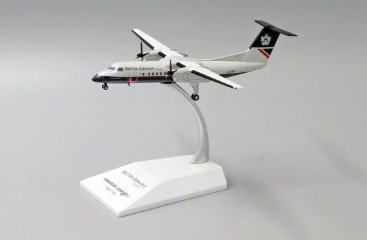 1:200 JC Wings BRITISH AIRWAYS Bombardier Dash 8 Q300 Airplane Diecast Model