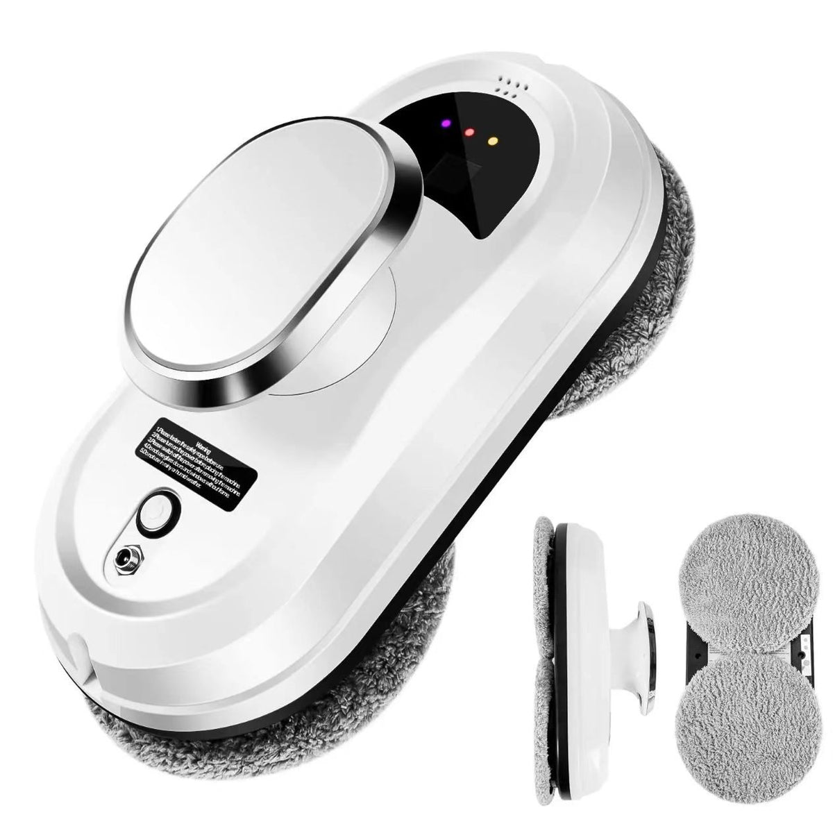Window Cleaning Robot, Smart Window Cleaner with Automatic Water Spray Remotes