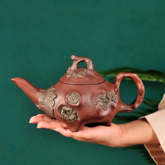 500ml Chinese Yixing Purple Clay Tea Pot Creative Tea Accessories Filter Teapot