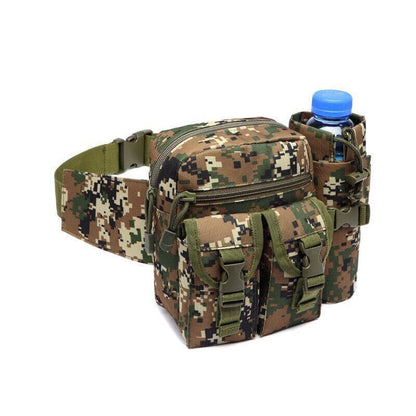 Men's Tactical Waist Bag Mountaineering Bag Outdoor Camping Waist Bag