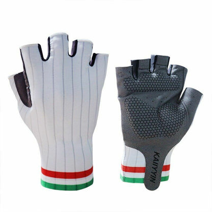 Cycling Gloves Aero Bike Team Half Finger Outdoor Road Sport Men Women Bicycle