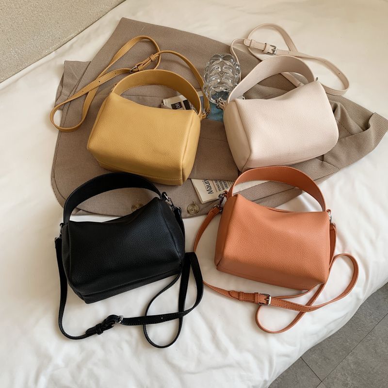 Handbags Shoulder Bag Square Crossbody Bags Vintage Leather Messenger Purse 1PC