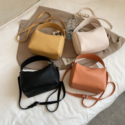Handbags Shoulder Bag Square Crossbody Bags Vintage Leather Messenger Purse 1PC