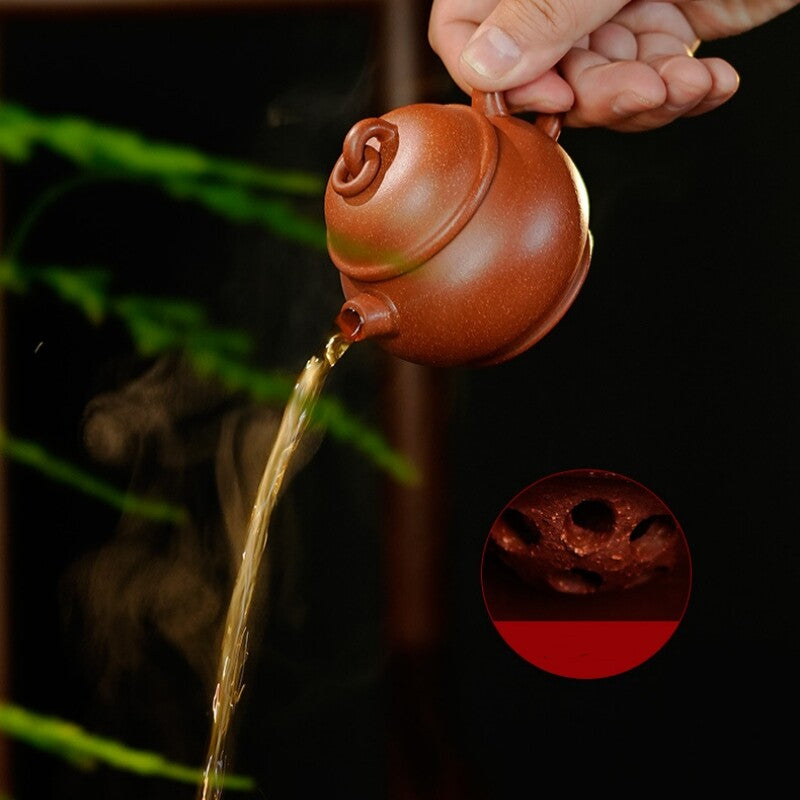 Marked Tea Pot On Big Sales Real Yixing Zisha Jiangpo Clay Master Pot Handmade