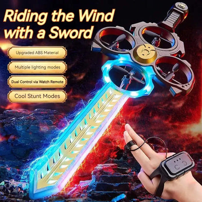 Gesture Control Flying Toy with LED Light Effects