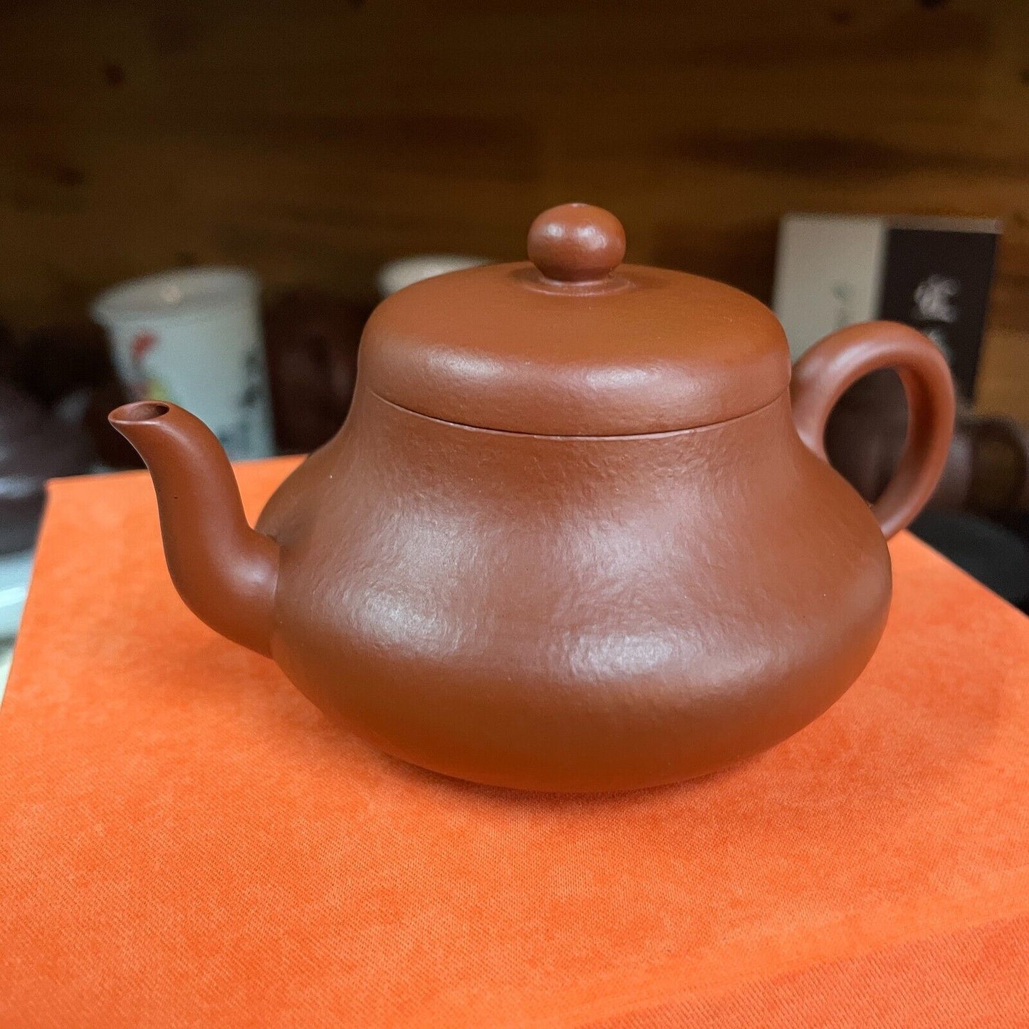 120cc chinese Yixing Handmade Zisha teapot Zhuni JunDe Gongfu Hu Tea Pot