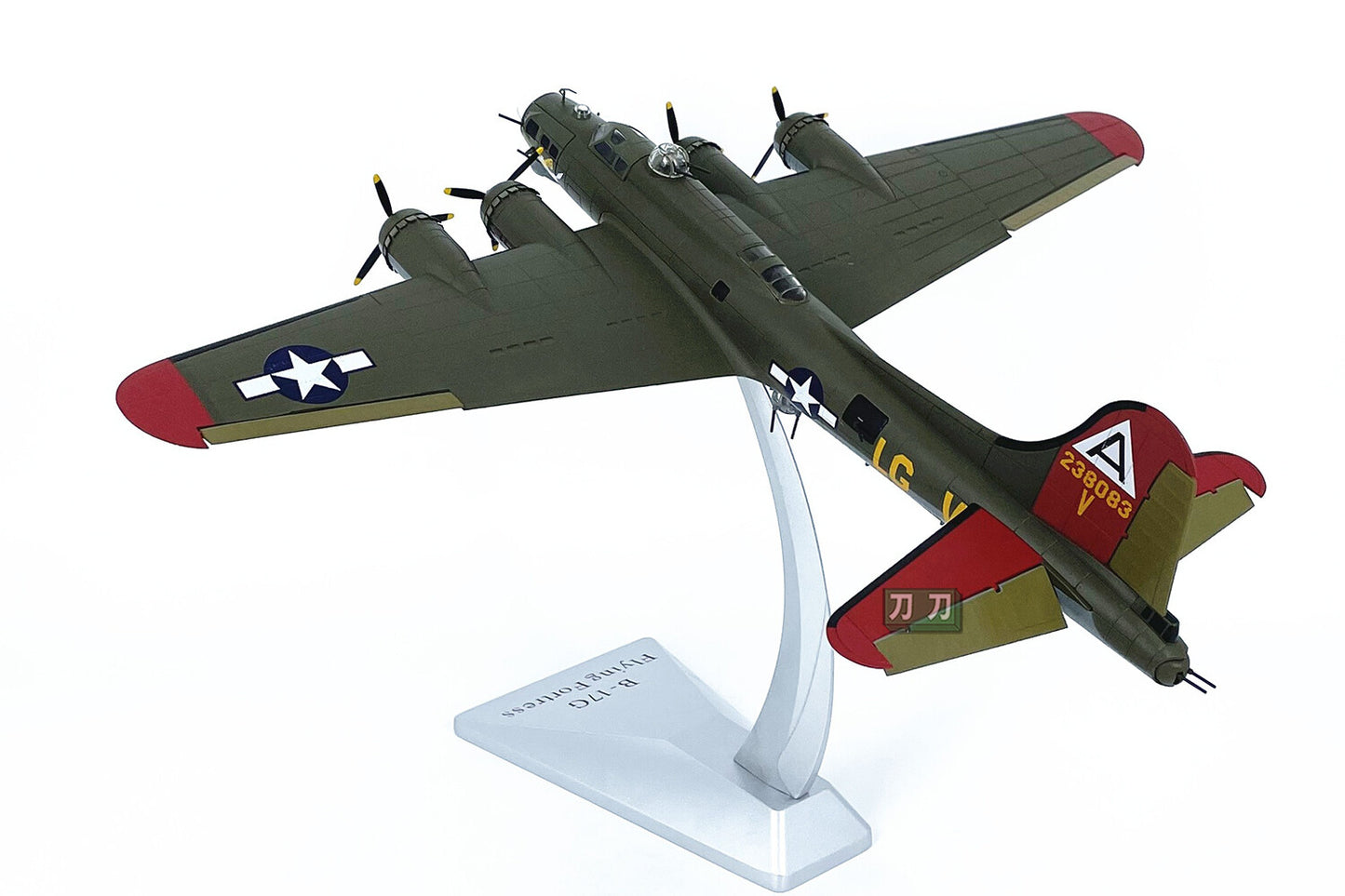 1:72 AF1 USAF B-17G Flying Fortress Bomber Plane Diecast Military Fighter Model