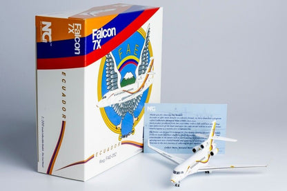 1:200 NG Model Ecuadorian Air Force Dassault Falcon 7X Aircraft Diecast Model