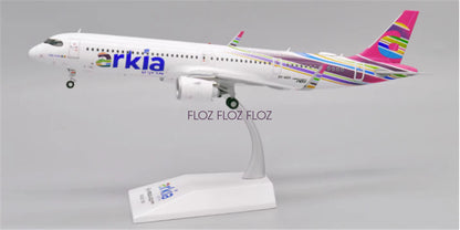 JC Wings Arkia for Airbus A321NEO 4X-AGH 1:200 Aircraft Pre-built Model