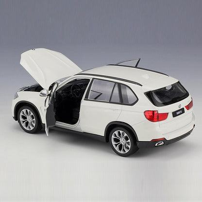 1/24 BMW X5 Model Car Diecast Toy Vehicle Collectible Boys Toys Kids Gifts White