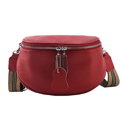 Women's Real Leather Bags, Crossbody Bag Sling Backpack Waist Pack Soft Leather