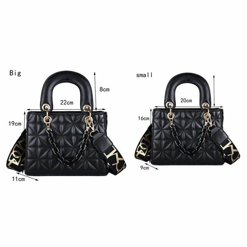 Women's Shoulder Bag Fashion Chain Handbag High Quality Leather Crossbody Purse