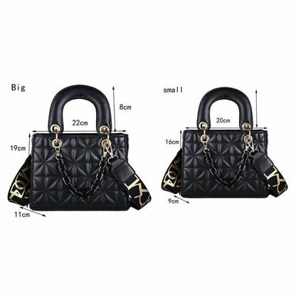 Women's Shoulder Bag Fashion Chain Handbag High Quality Leather Crossbody Purse