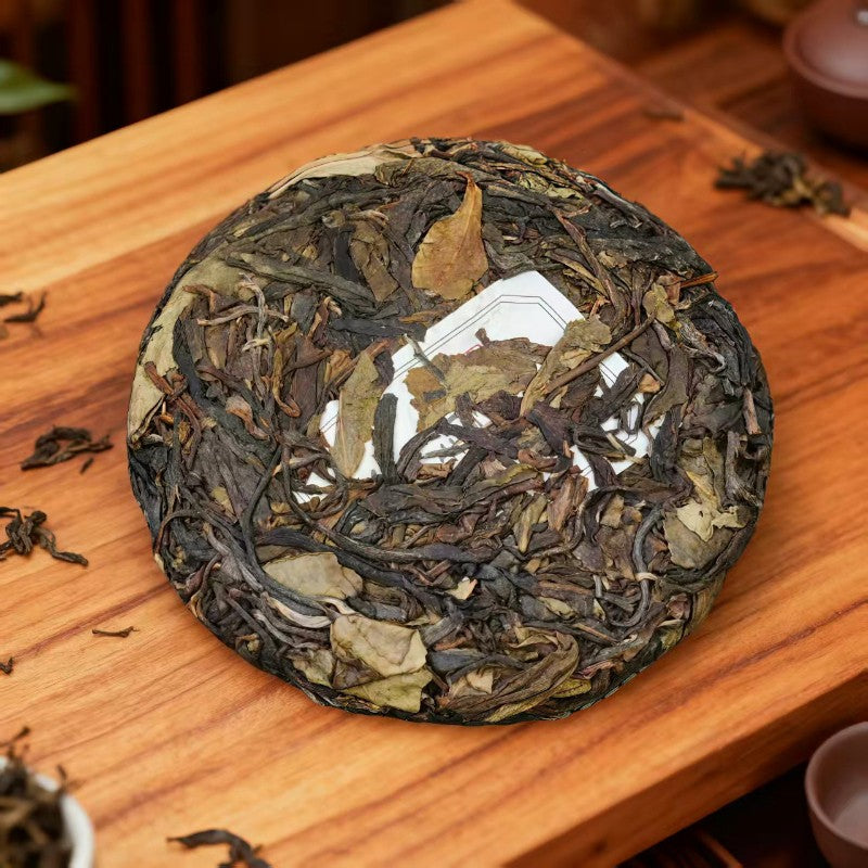 100g Raw Pu'er Mini Tea Cake Yunnan Mengku Bingdao Rich Floral Aroma