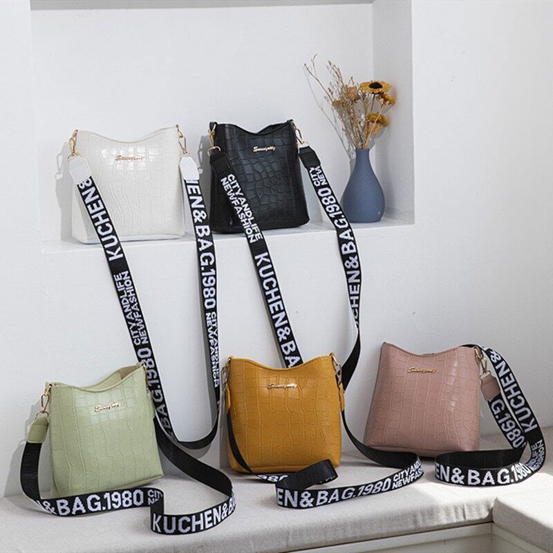 Women Messenger Bags Pu Leather Fashion Female Crossbody Shoulder Hand Bags