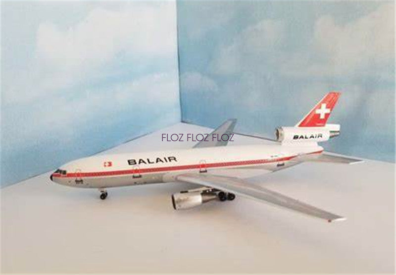 for AeroClassics for BALAIR Swiss for Douglas DC-10 HB-IHK 1:400 Aircraft Model