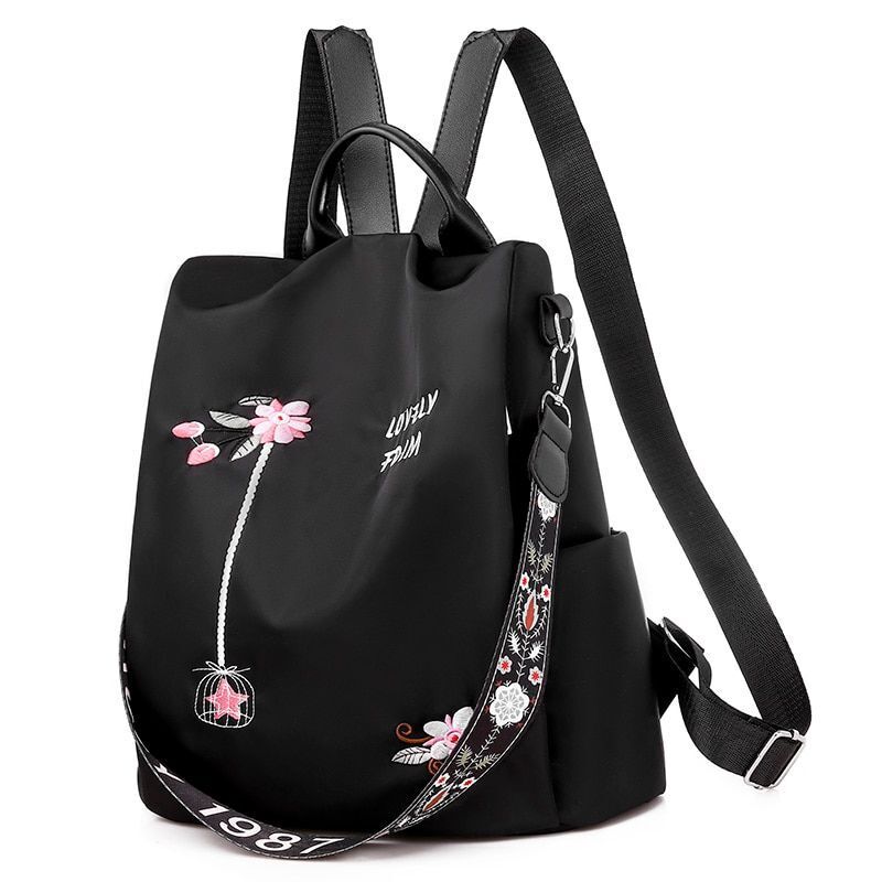 Waterproof Oxford Women Backpack Fashion Women Backpacks Bag Polyester Softback