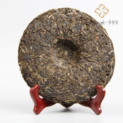 357g Raw Pu'er Yunnan 2017 Early Spring Ancient Tree Qi Zi Tea Cake