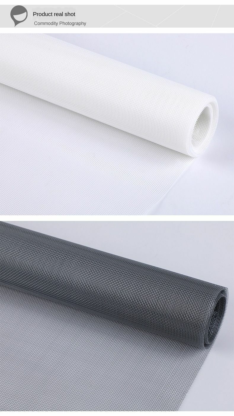 Anti Mosquito Screen Window Customizable Hand Easy Cut Door Netting Inset Mesh