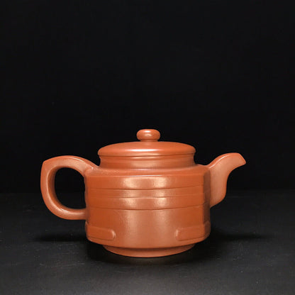 Chinese Yixing Zisha Clay Handmade Exquisite Teapot （大混方 底款：顾景舟）