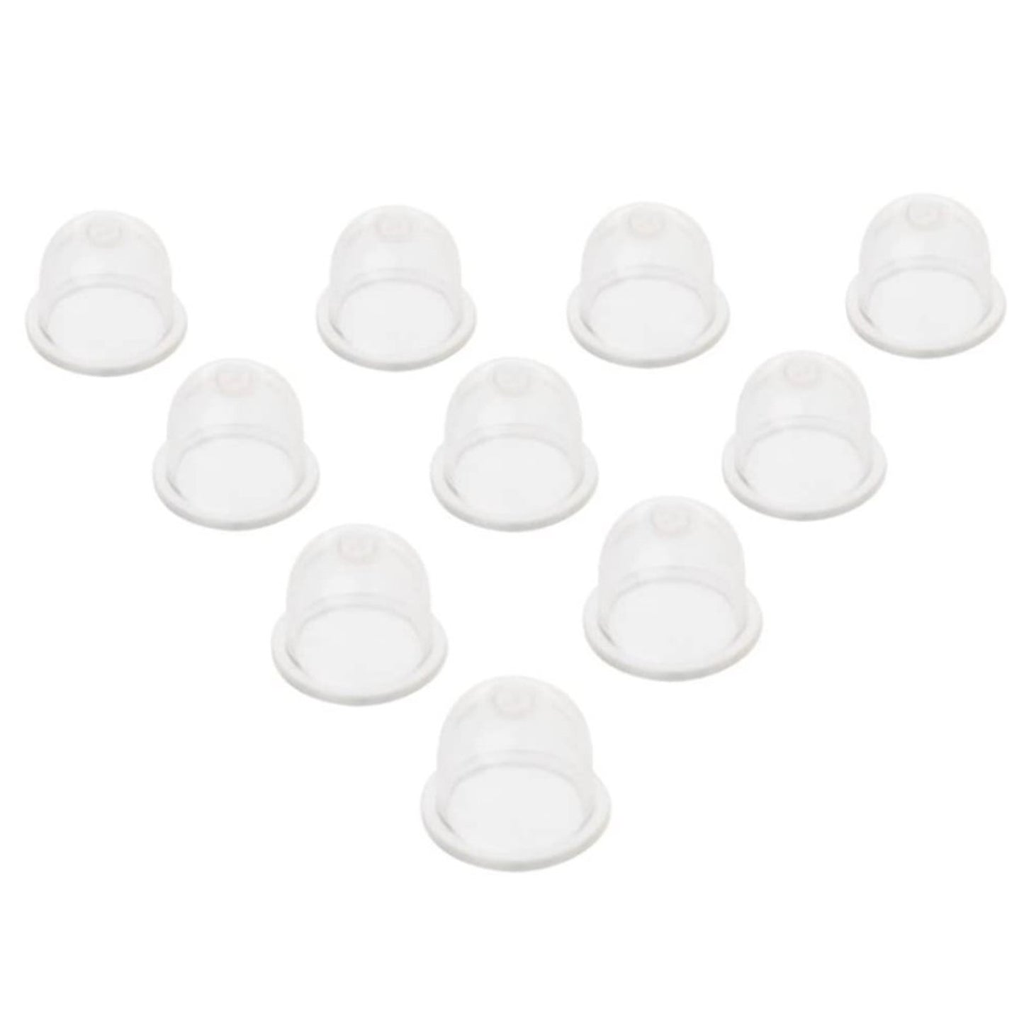 10Pc 22mm Petrol Fuel Primer Bulb For Chainsaws Trimmers Brushcutters Carburetor