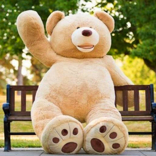 130cm~340CM Giant Big Cute Plush Stuffed Teddy Bear Toy gift (no stuffing )