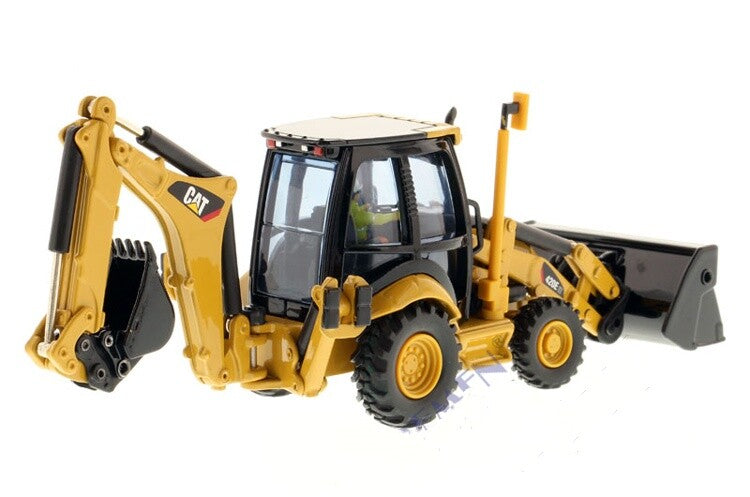 1:50 DM CAT420E IT Backhoe Loader Construction Machine Equipment Diecast Model