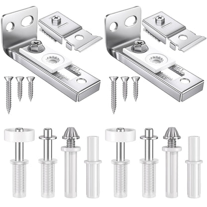 Bifold Door Hardware Repair Kit, 2 Set Bi-Fold Sliding Closet Doors Replacement