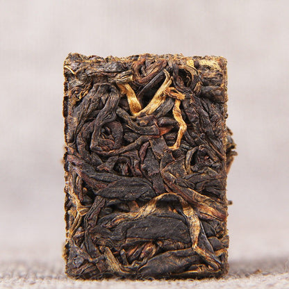 Fengqing Yunnan Black Tea Mini Lianhong Small Compressed Brick Tea 500g -