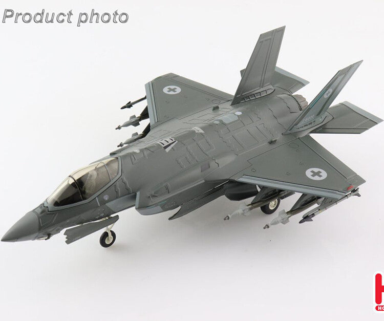1:72 HM F-35A Ligthning II J-6022, Swiss Air Force Fighter Diecast Plane Model